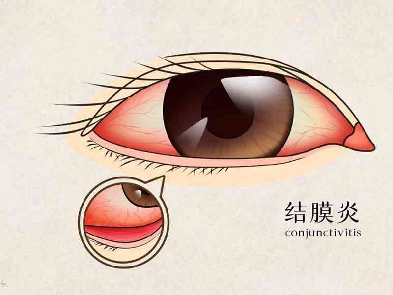 结膜炎是眼部炎症