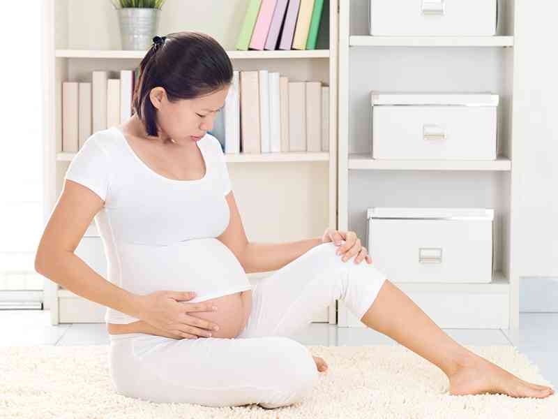 孕妇缺钙会导致腿抽筋