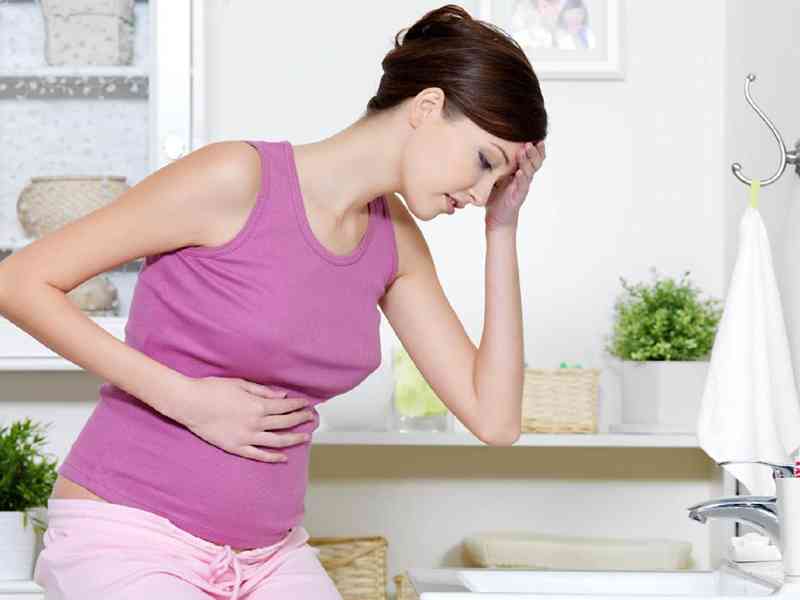 身体劳累可能导致孕妇肚子硬
