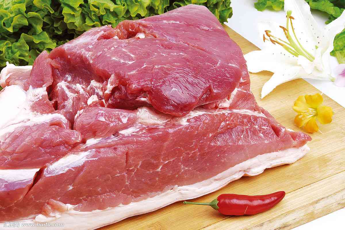 瘦肉含有大量丰富易被人体吸收的铁