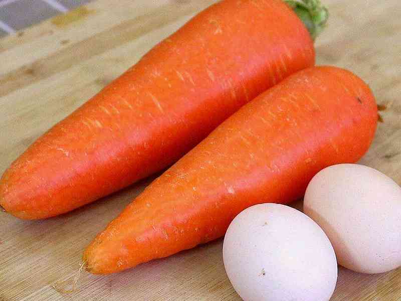 胡萝卜中有维生素A