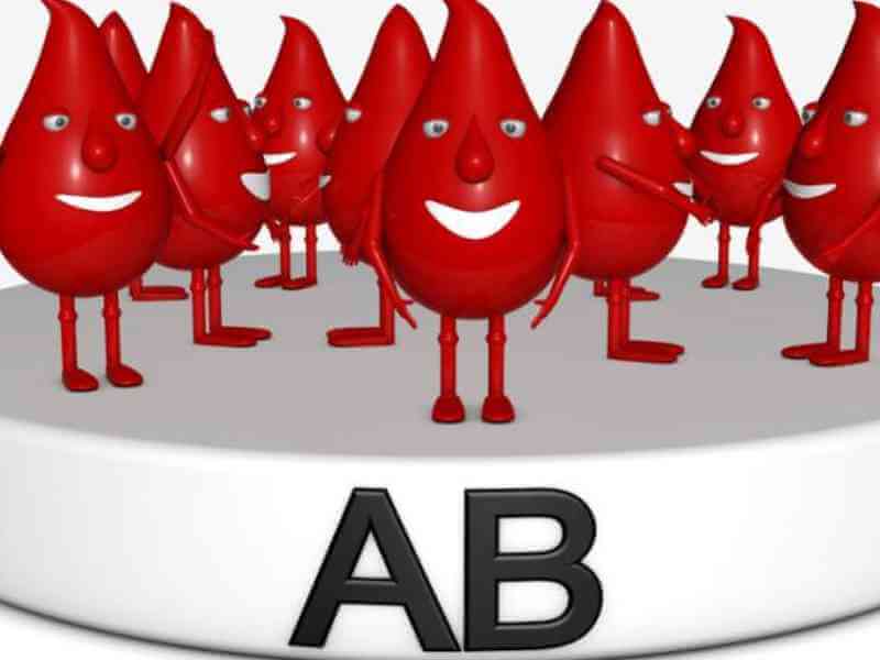 两个b型血图片