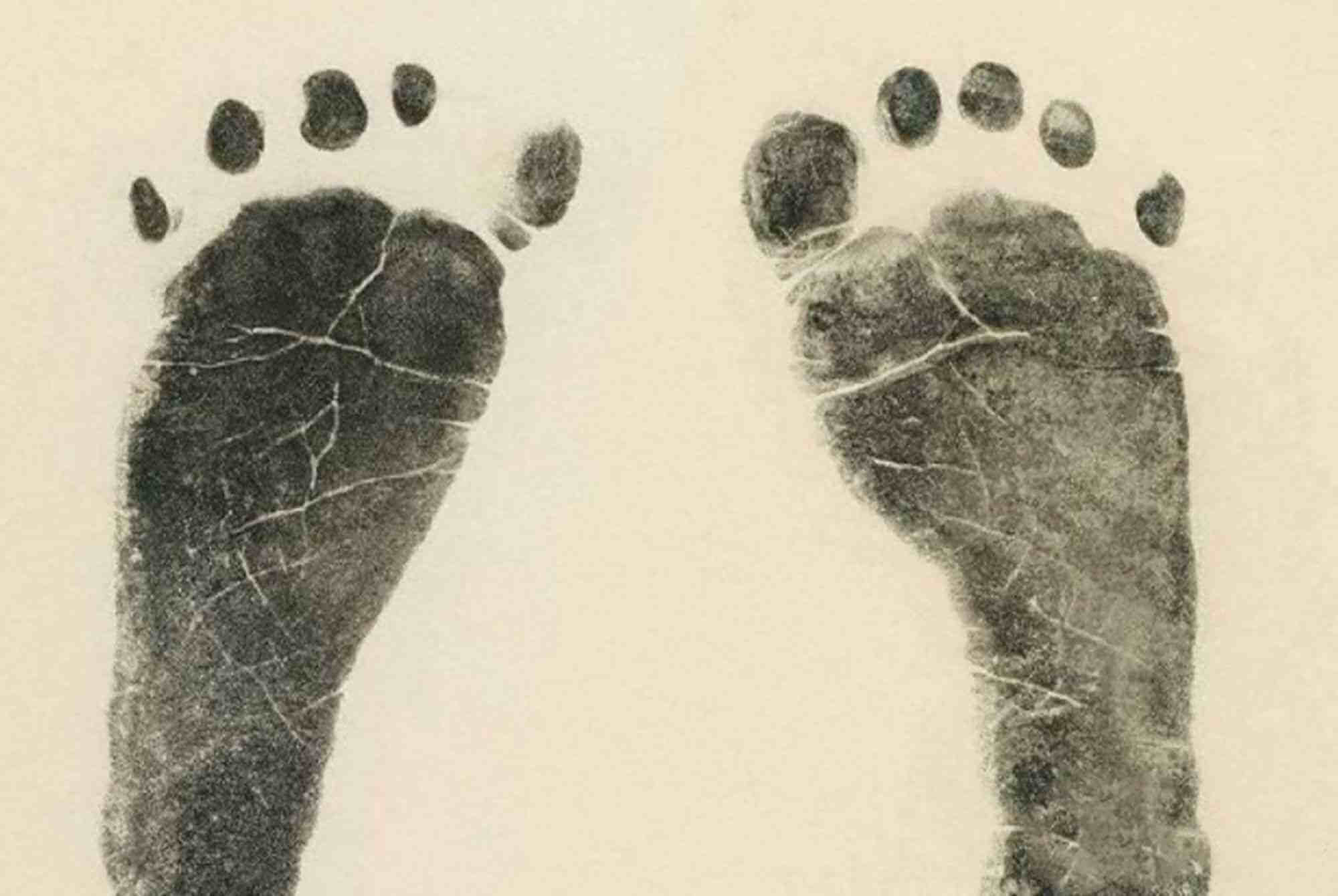 新生儿脚印