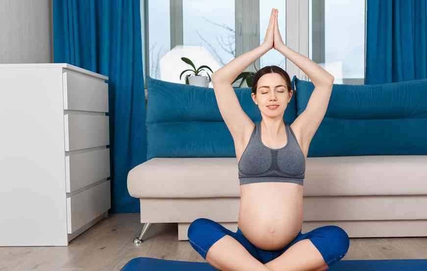 孕妇瑜伽可以让自身情绪保持平稳