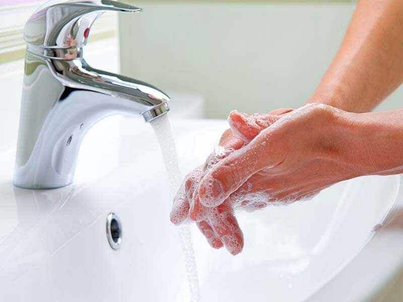 患者在家中需要勤洗手