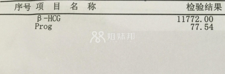 抽血报告