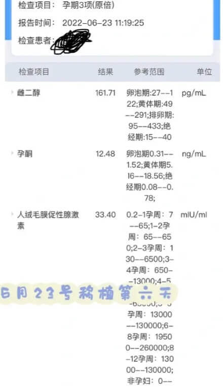 移植第六天