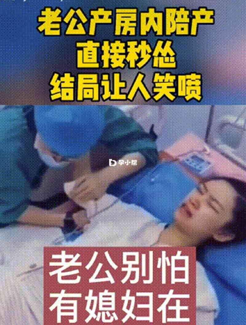 网友陪产经历分享