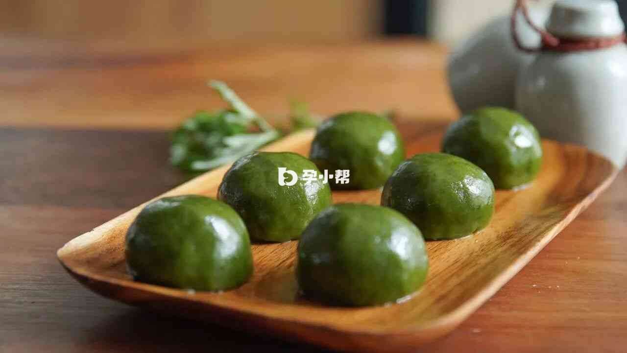 青团是清明节吃的传统食物
