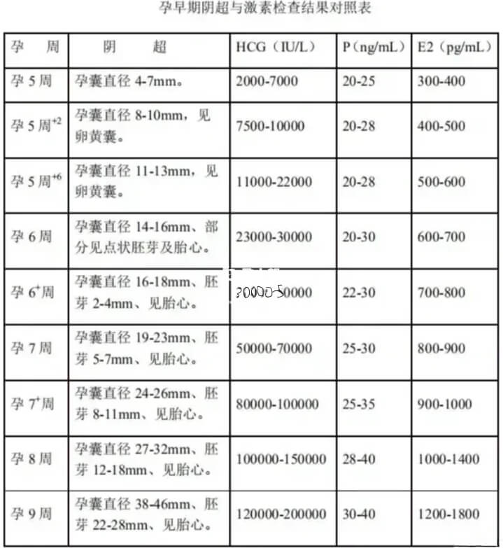 孕早期阴超
