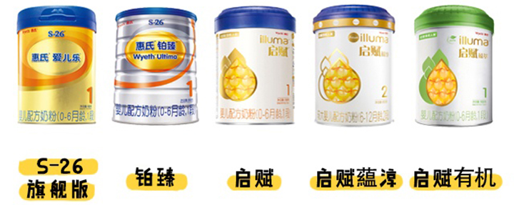 惠氏奶粉是国内家庭比较信赖的一个品牌