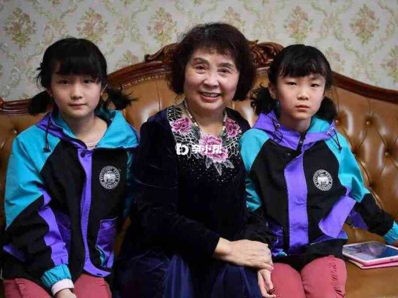 盛海琳通过试管婴儿生育了一对双胞胎